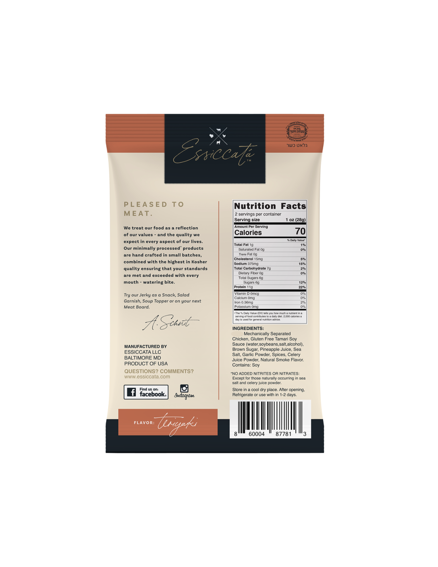 Essiccata Teriyaki Jerky