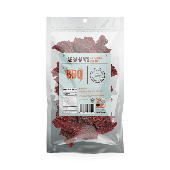 Abraham's Old-Fashioned BBQ Beef Jerky