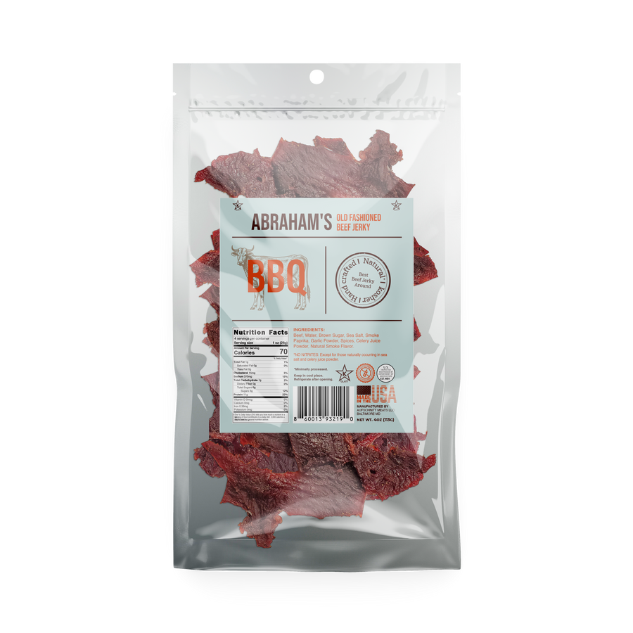 Abraham's Old-Fashioned BBQ Beef Jerky