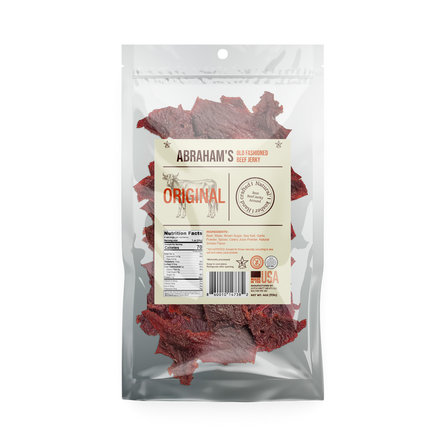 Abraham's Old-Fashioned Original Beef Jerky