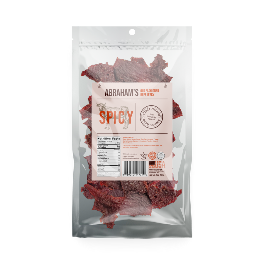 Abraham's Old-Fashioned Spicy Beef Jerky