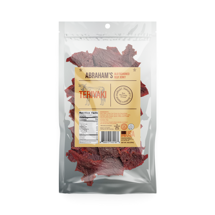 Abraham's Old-Fashioned Teriyaki Beef Jerky