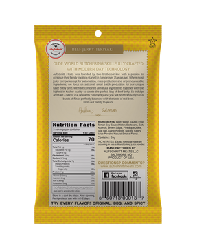Teriyaki Beef Jerky Single Pack