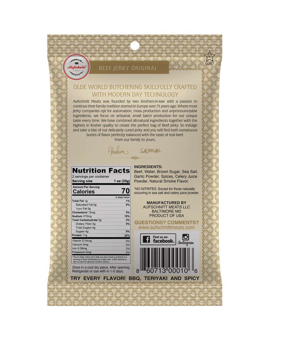 Original Beef Jerky Single Pack