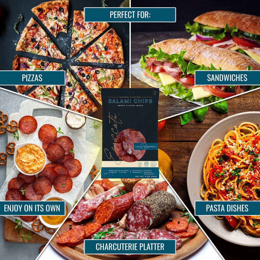 צ'יפס סלמי - פפרוני