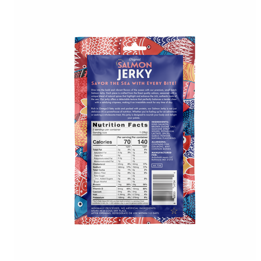 Salmon Jerky Original
