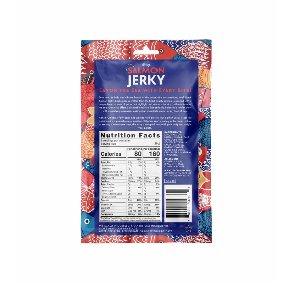 Salmon Jerky Spicy