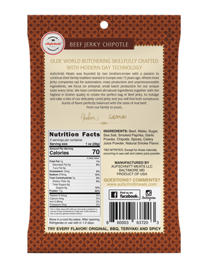 Sweet Chipotle Beef Jerky