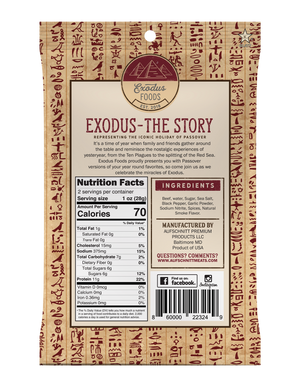 Exodus Beef Jerky - Sweet Chipotle