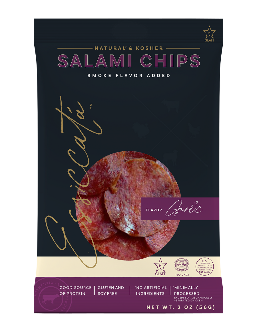 Salami Chips - Garlic