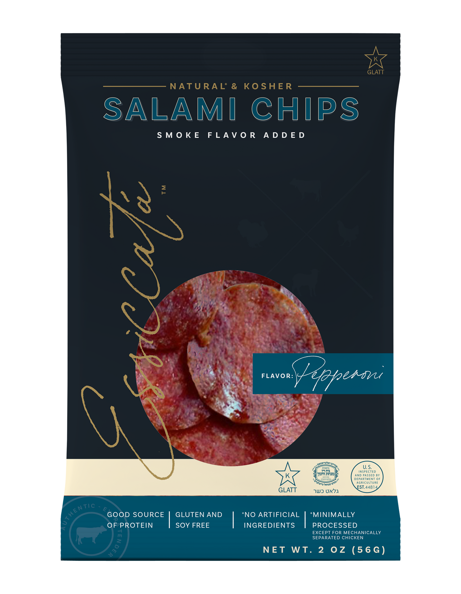 Salami Chips Pepperoni Aufschnitt Meats