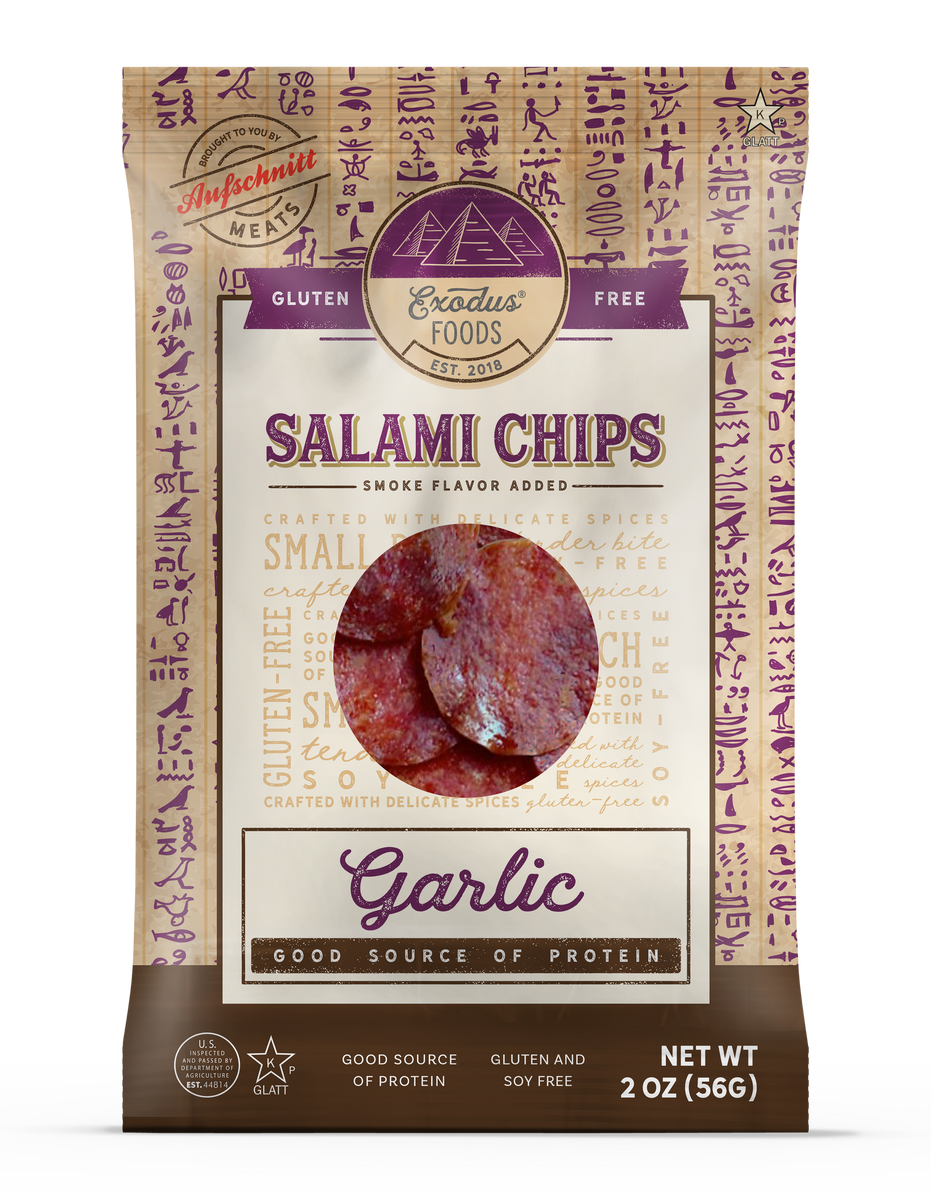 Exodus Salami Chips Garlic Aufschnitt Meats