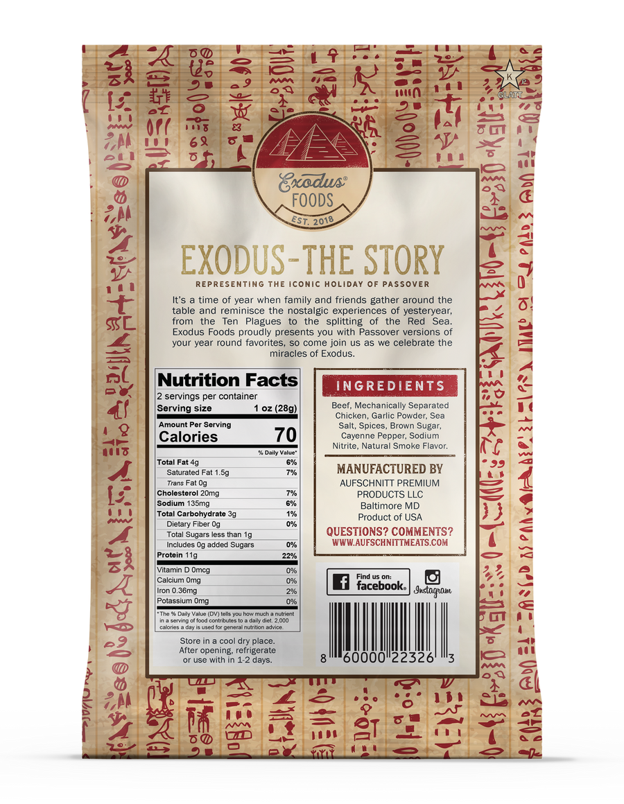 Exodus Salami Chips - Spicy